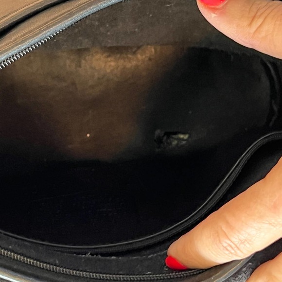 Coach Black Leather Shoulder Bag - Picture 4 of 11